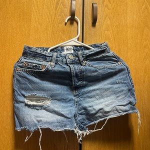 BDG Dark Wash Jean Shorts